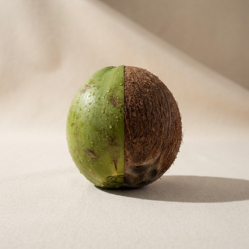 Premium fresh Colombian coconut, export grade